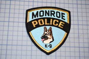 Monroe Louisiana Police K9 Patch (S5-2)