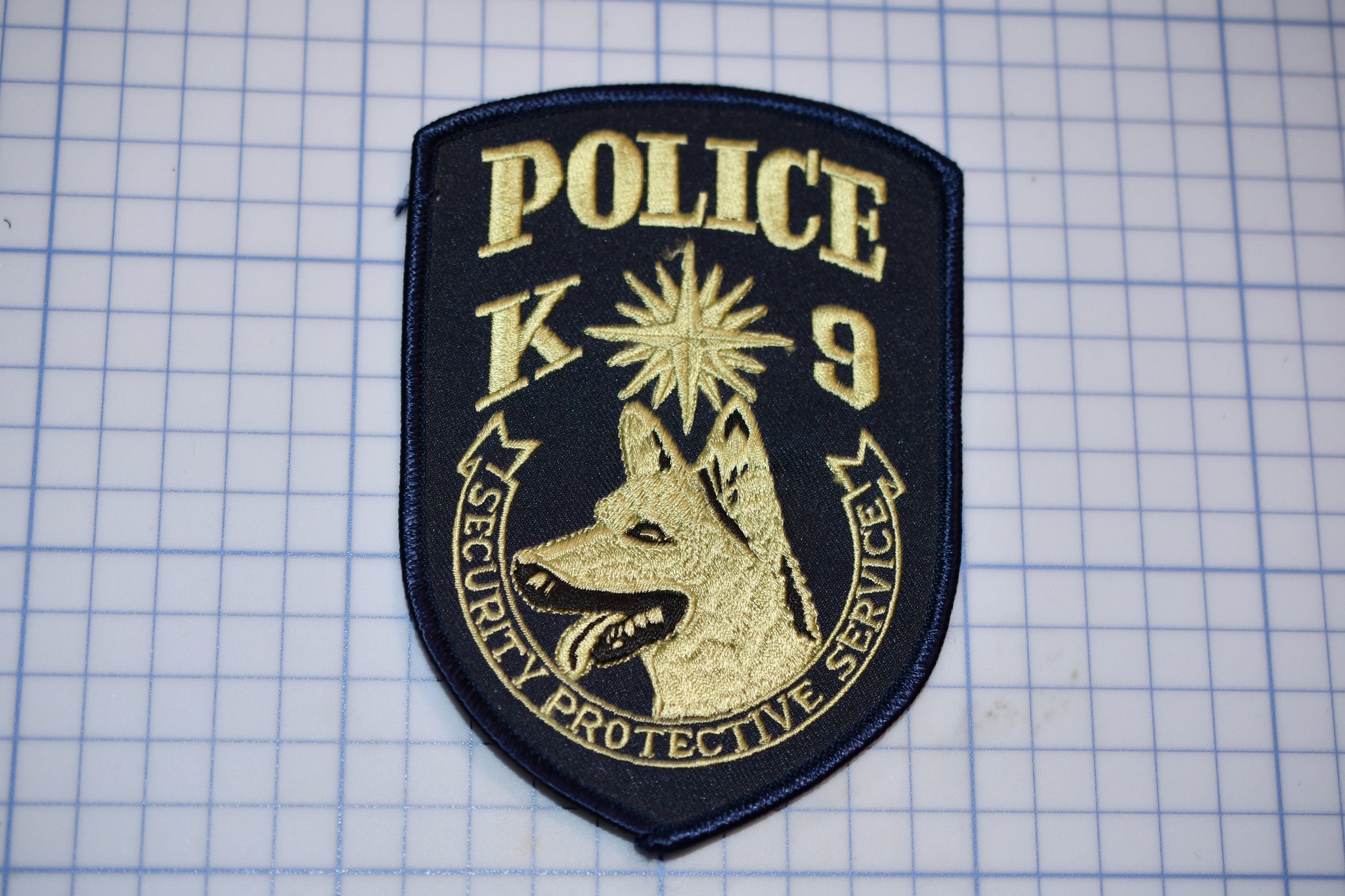 Security Protective Service K9 Patch (S5-3)
