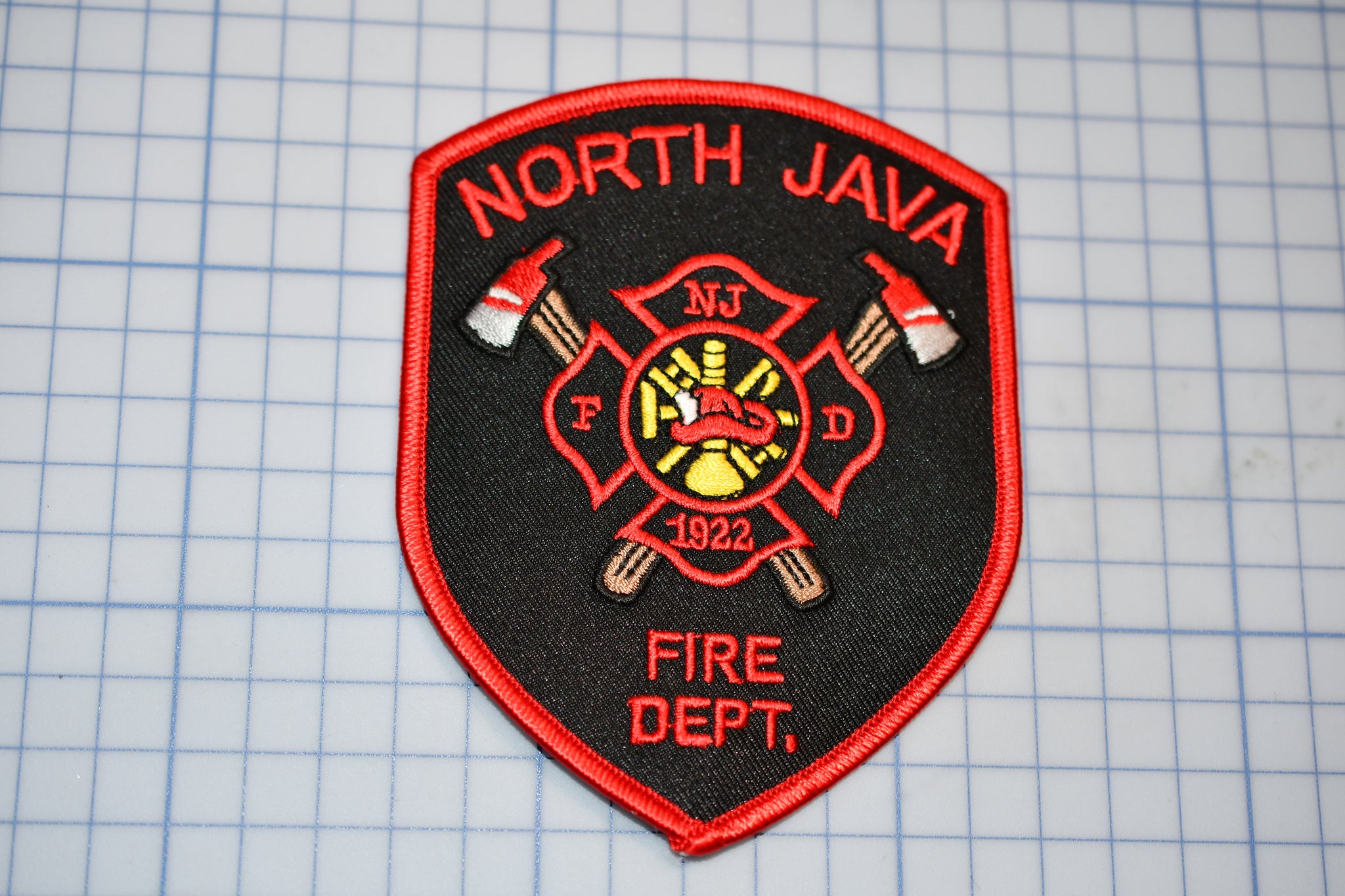 North Java New Jersey Fire Department Patch (B29-359)