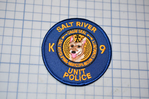 Salt River Arizona Police K9 Patch (S5-3)