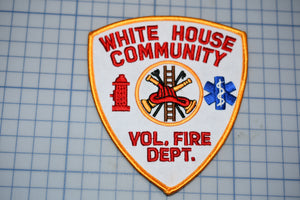 White House Community Tennessee Volunteer Fire Department Patch (B29-364)