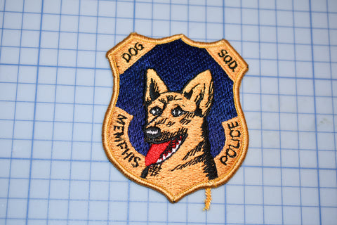 Memphis Tennessee Police Dog Squad Patch (S5-2)