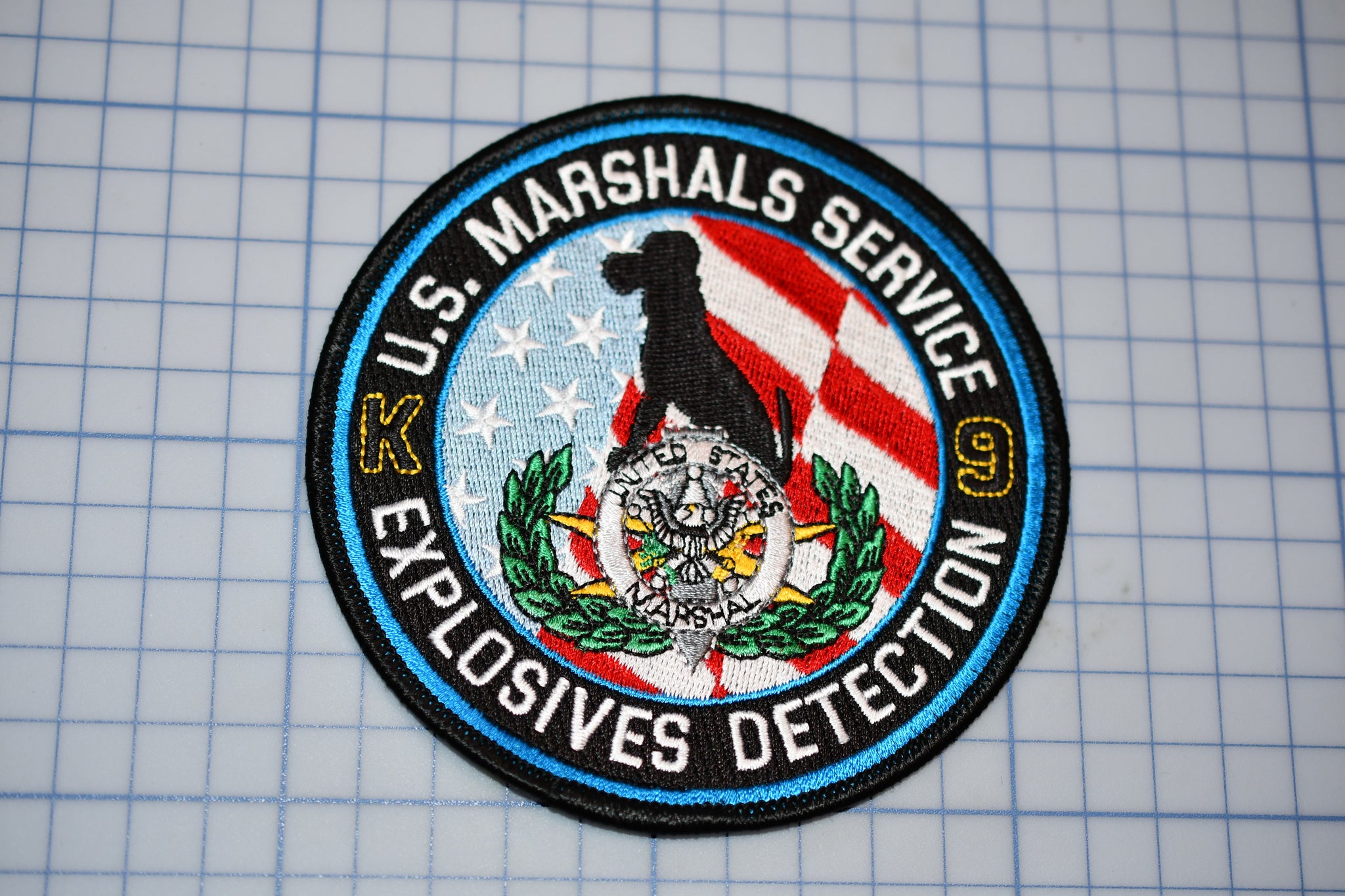 U.S. Marshals Service Explosives Detection Patch (S5-3)