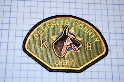Pershing County Nevada Sheriff K9 Patch (S5-2)