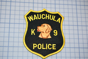 Wauchula Florida Police K9 Patch (S5-3)