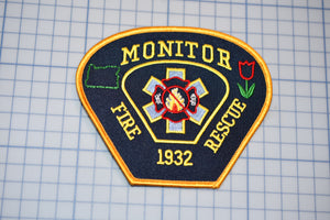 Monitor Oregon Fire Rescue Patch (B29-356)