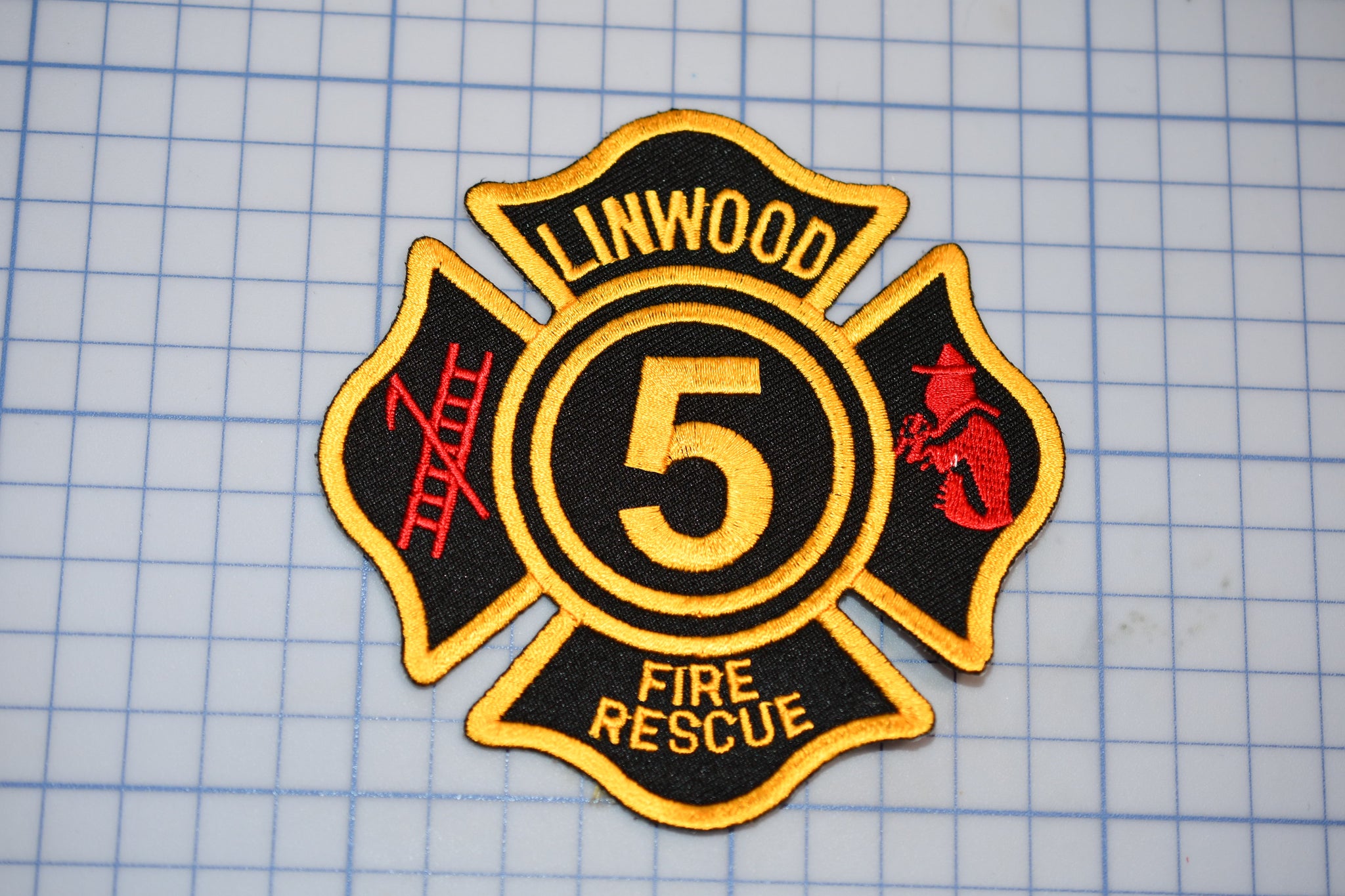 Linwood New Jersey Fire Rescue Patch (B29-358)