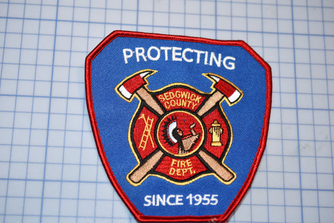 Sedgwick County Kansas Fire Department Patch (B29-361)