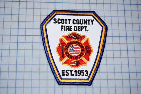 Scott County Kentucky Fire Department Patch (B29-356)