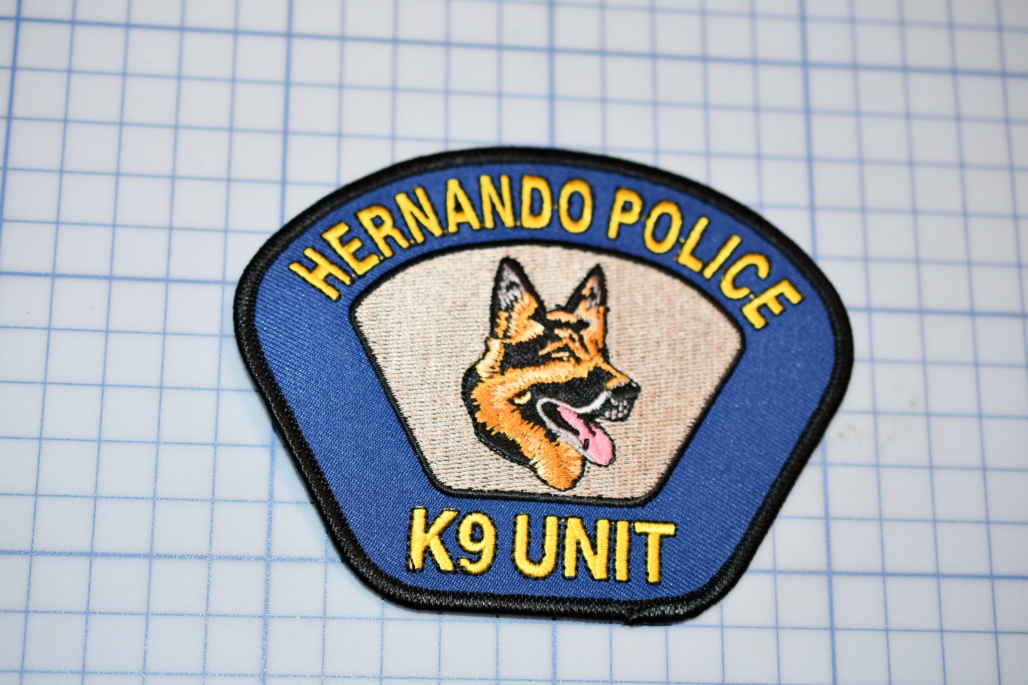 Hernando Mississippi Police K9 Unit Patch (S5-2)