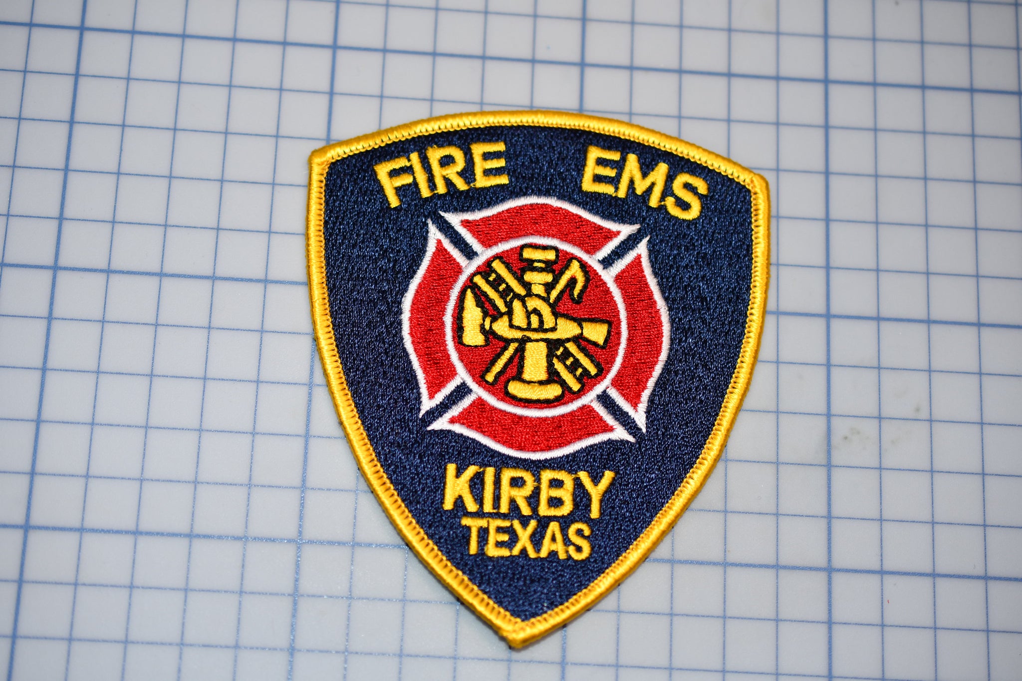 Kirby Texas Fire EMS Patch (B29-357)