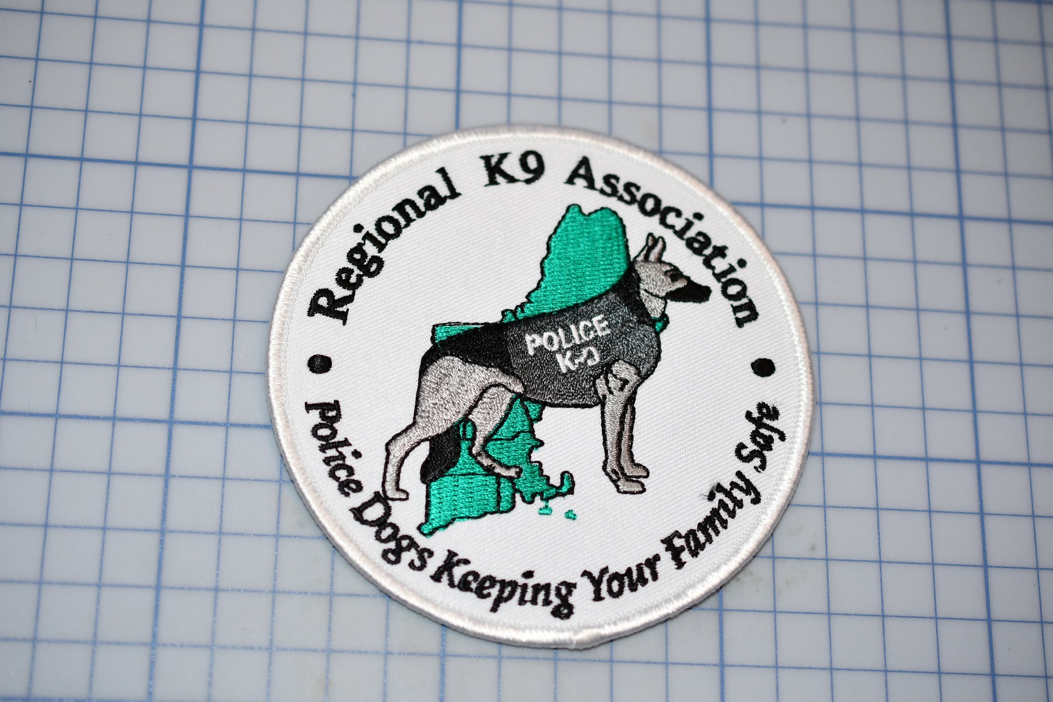 Regional K9 Association Police Dogs Patch (S5-3)