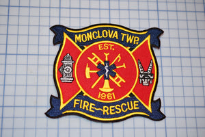 Monclova Township Ohio Fire Rescue Patch (B29-356)