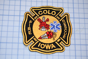Colo Iowa Fire Rescue Patch (B29-362)