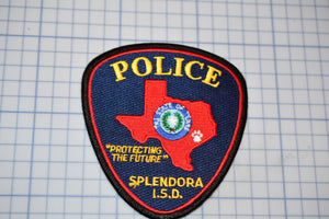 Splendora Independent School District Texas Police Patch (S5-3)