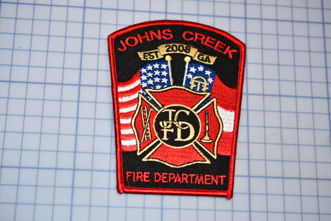 Johns Creek Georgia Fire Department Patch (B29-361)