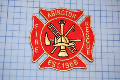 Abington Pennsylvania Fire Rescue Patch (B29-361)