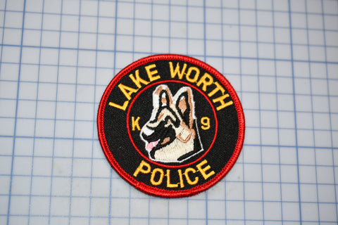 Lake Worth Police K9 Patch (S5-3)