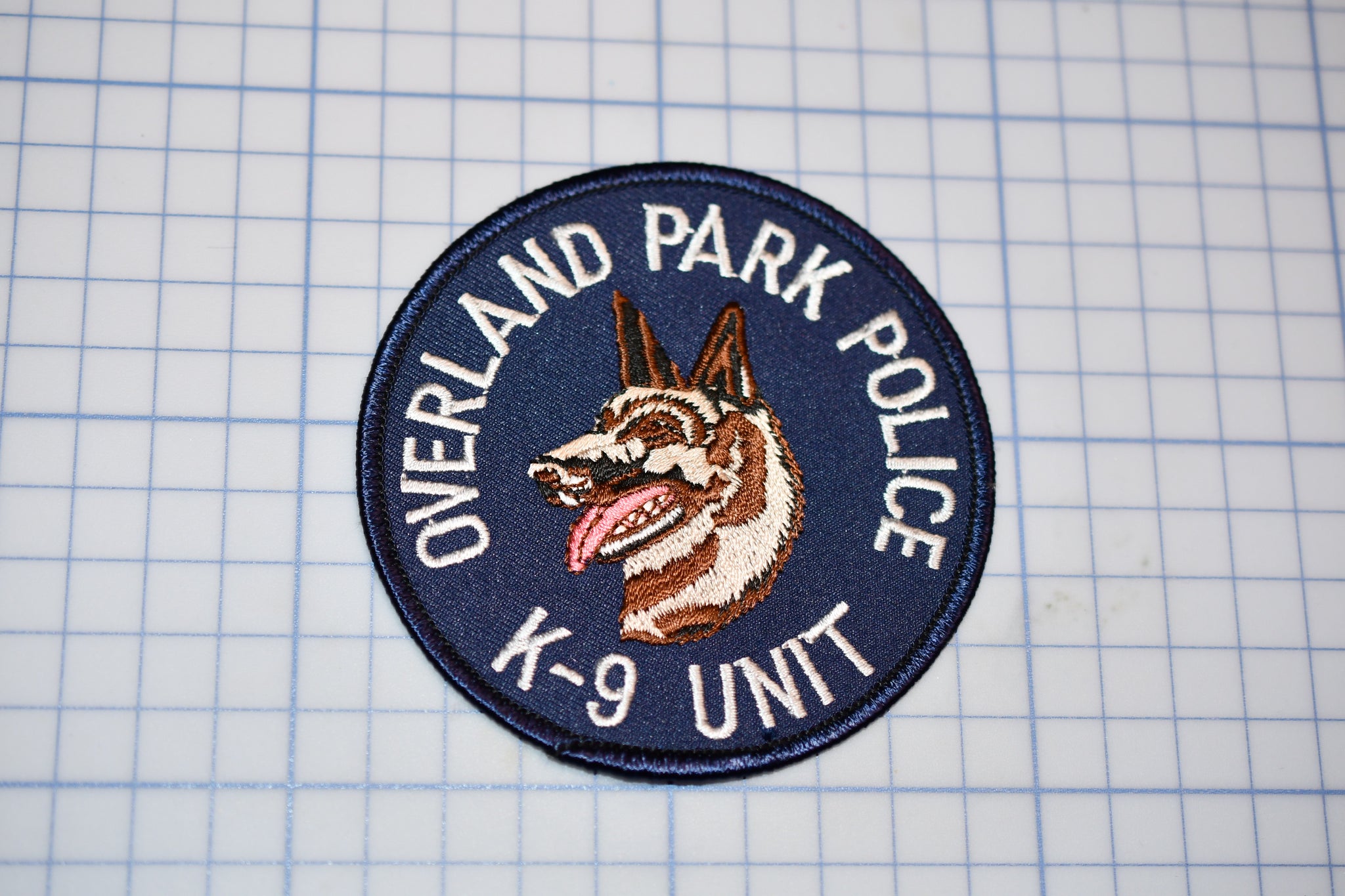 Overland Park Kansas Police K9 Patch (S5-2)