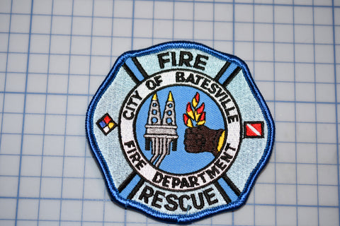 City Of Batesville Mississippi Fire Rescue Patch(B29-357)