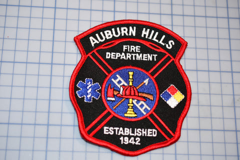 Auburn Hills Michigan Fire Department Patch (B29-361)