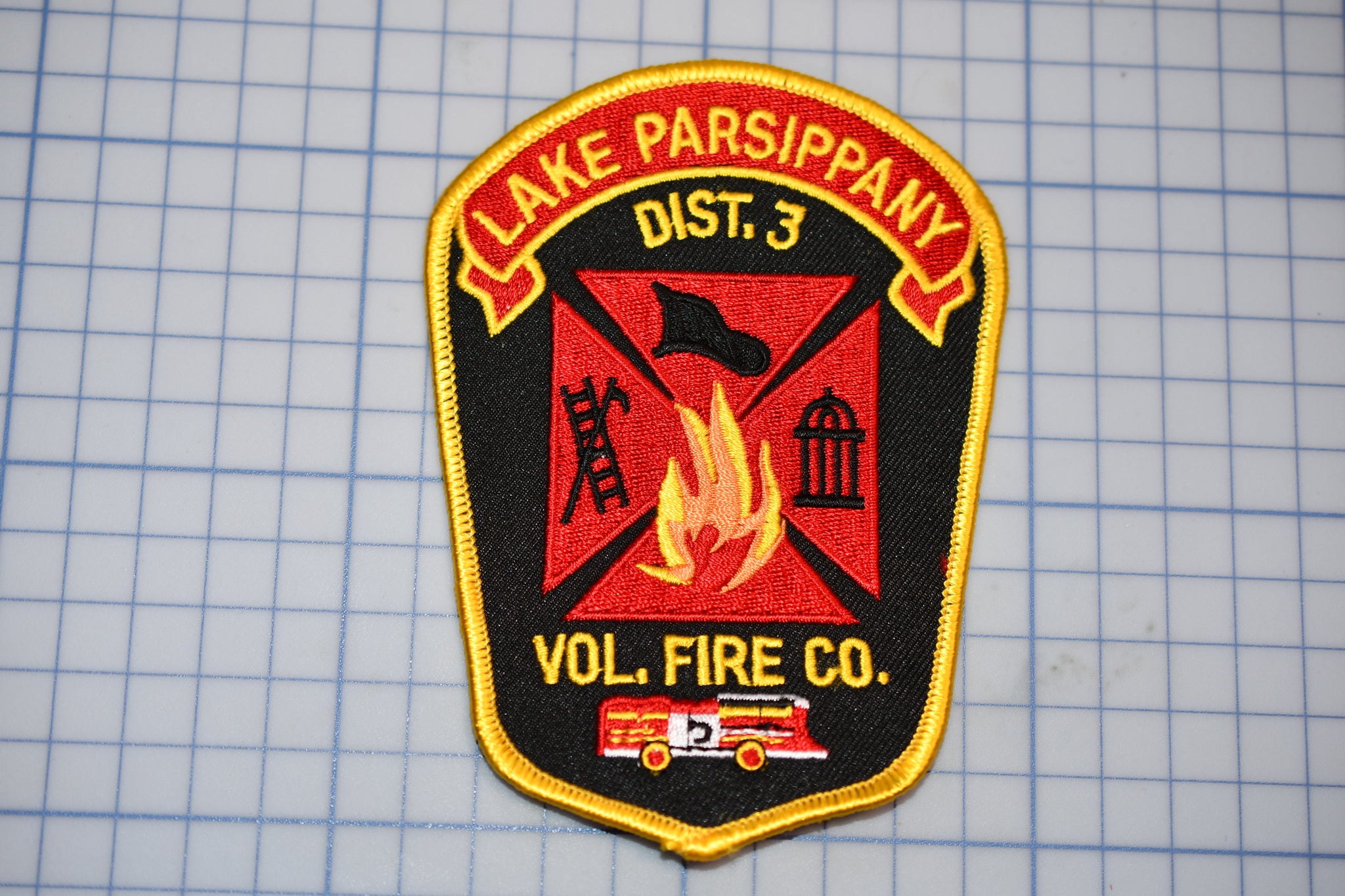 Lake Parsippany New Jersey Volunteer Fire Co. Patch (B29-356)