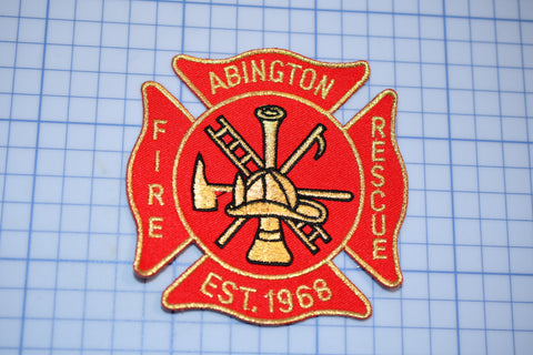 Abington Pennsylvania Fire Rescue Patch (B29-356)