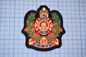 FDNY "In The Line Of Duty"" Patch (B11)
