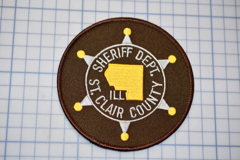 St. Clair County Illinois Sheriff Department Patch (B29-340)