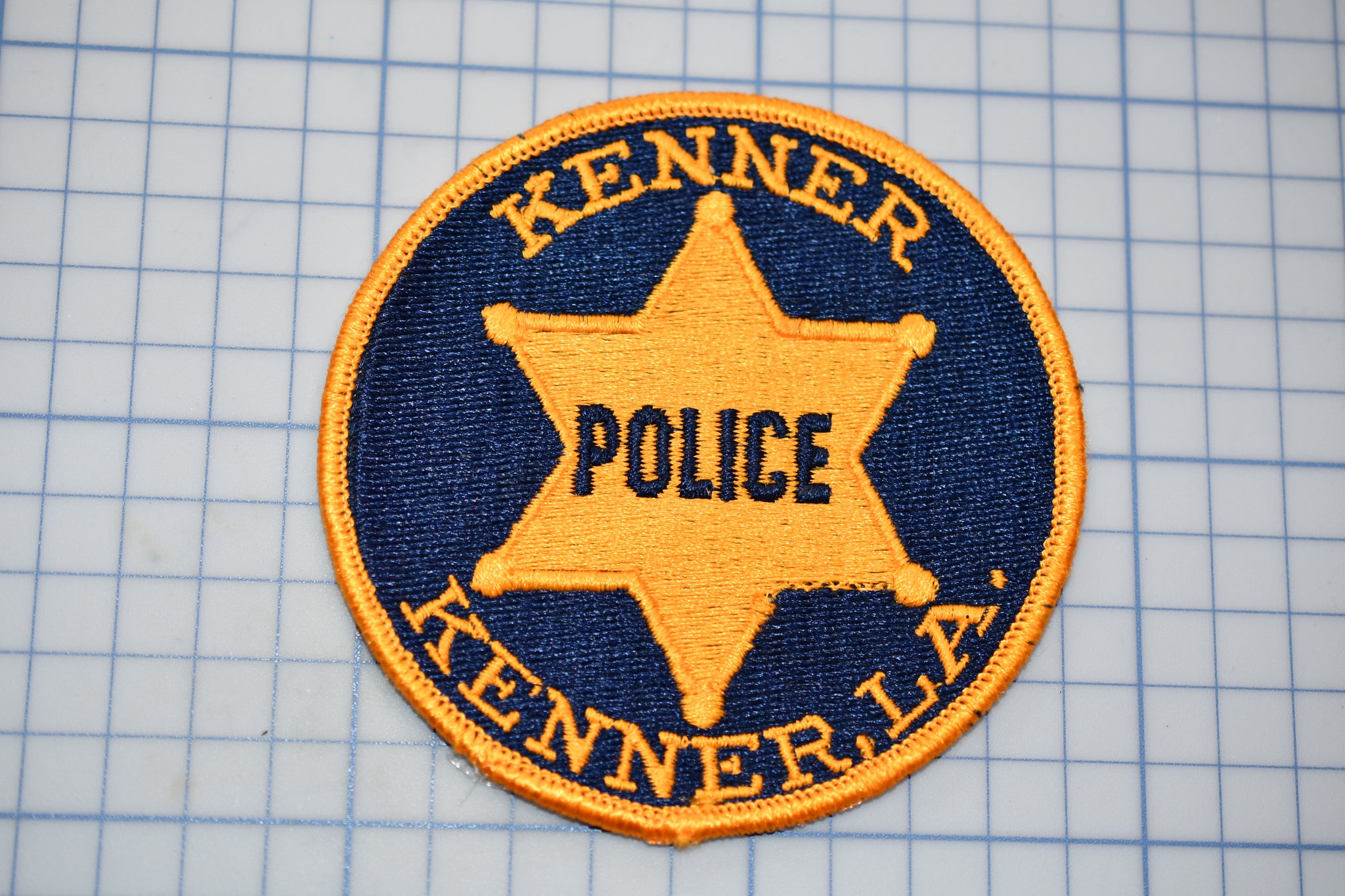 Kenner Louisiana Police Patch (B29-340)