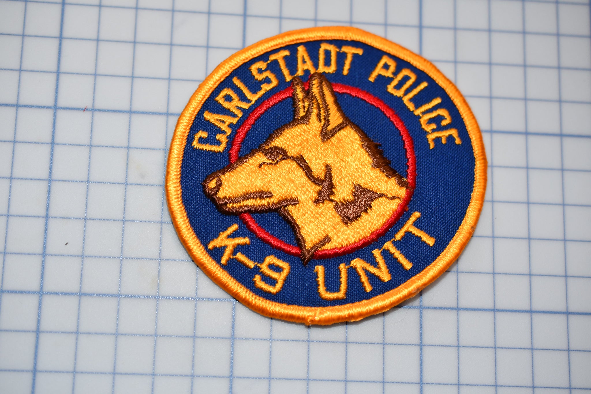 Carlstadt New Jersey Police K9 Patch (B29-341)