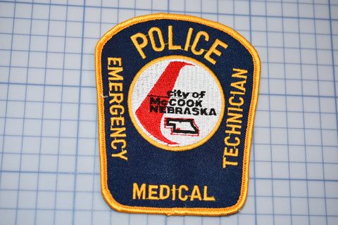 City Of McCook Nebraska Police EMT Patch (B29-339)