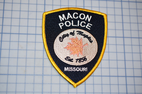 Macon Missouri Police Patch (B29-344)