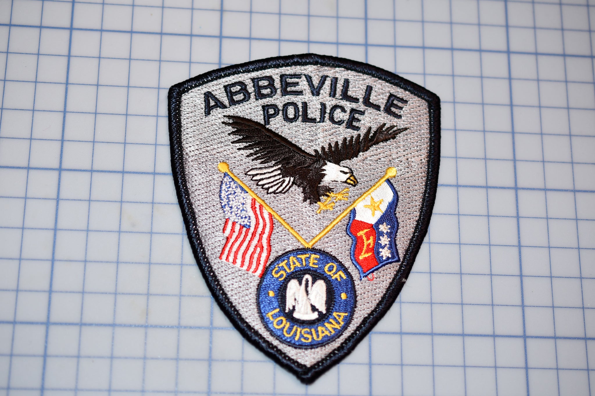 Abbeville Louisiana Police Patch (B29-342)
