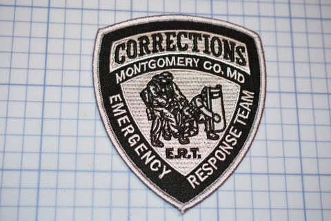 Montgomery County Maryland Corrections ERT Patch (B29-343)