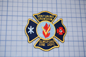 Elmsford New York Fire Department Venturing 2028 Patch (B29-349)