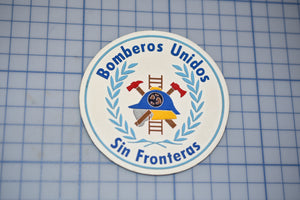 Bomberos Unidos Sin Fronteras Spain Fire Patch (B29-349)