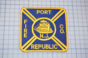 Port Republic New Jersey Fire Department Patch (B29-349)