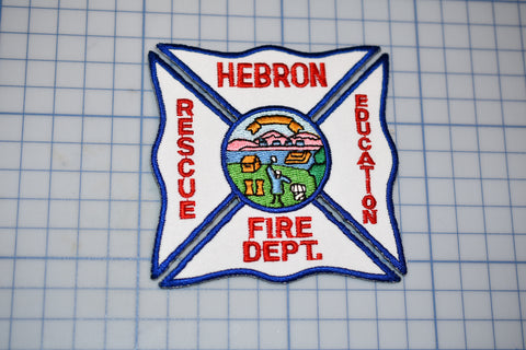 Hebron Nebraska Fire Department Patch (B29-348)