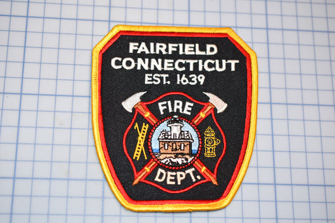 Fairfield Connecticut Fire Department Patch (B29-348)