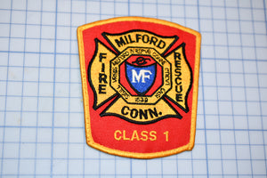 Milford Connecticut Fire Department Patch (B29-348)