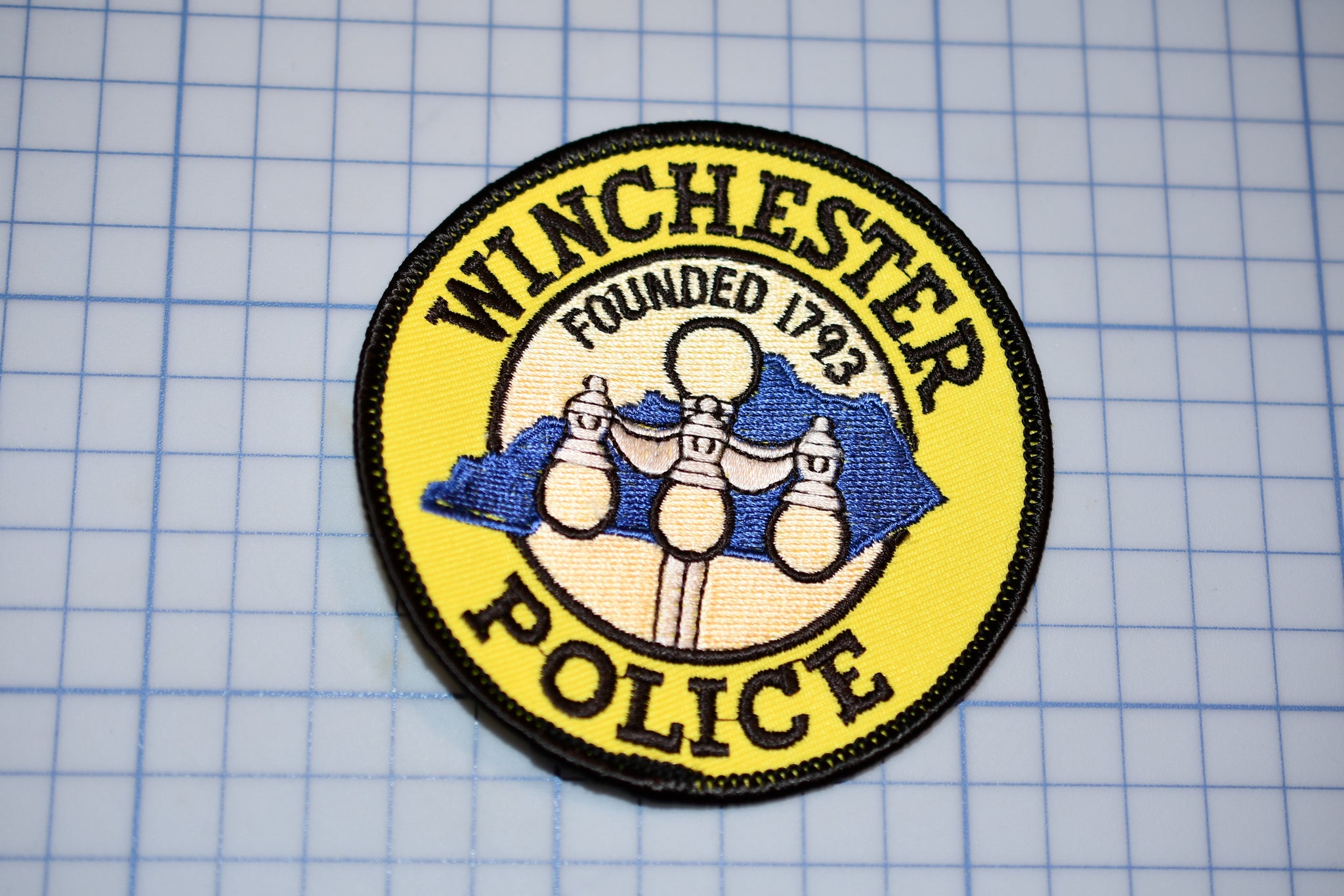 Winchester Kentucky Police Patch (B29-345)