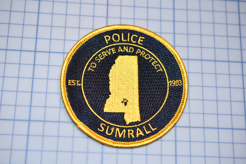Sumrall Mississippi Police Patch (B29-345)