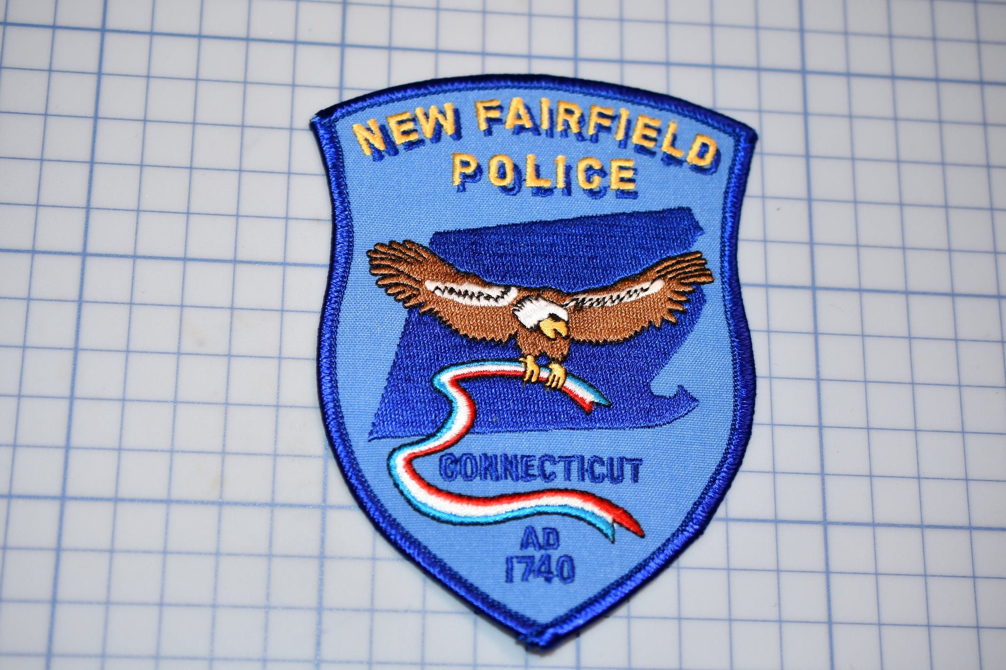 New Fairfield Connecticut Police Patch (B29-345)