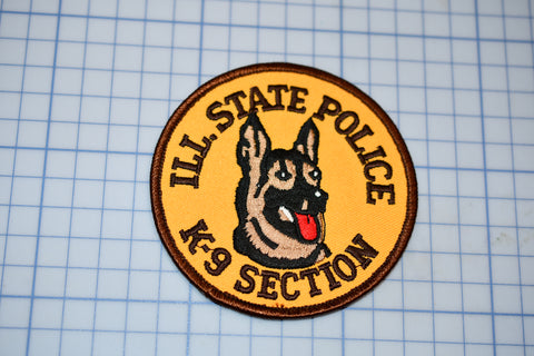 Illinois State Police K9 Patch (S5-1)