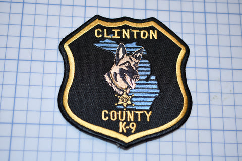 Clinton Michigan Police K9 Patch (S5-1)