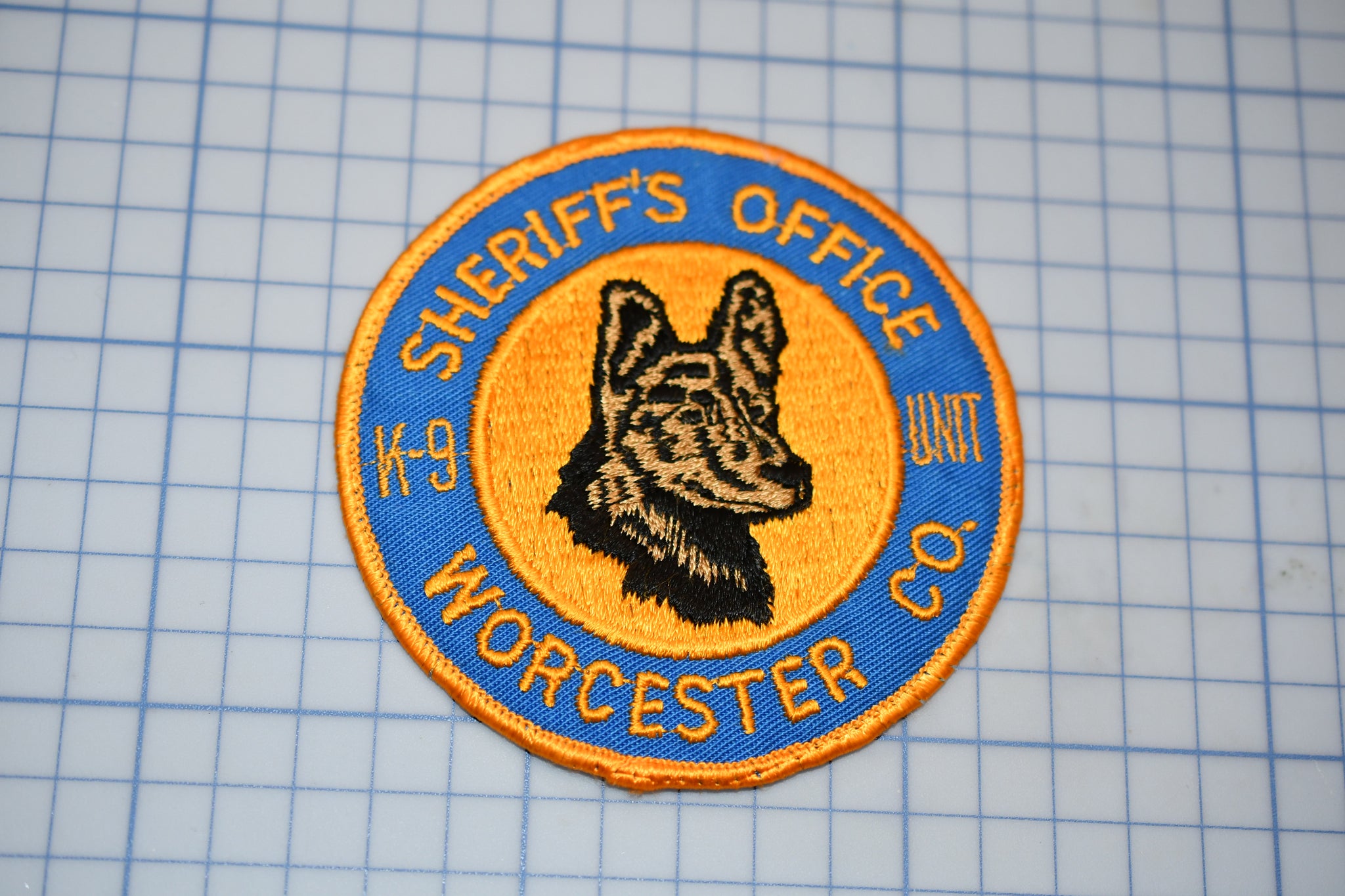 Worcester County Maryland Sheriff's Office K9 Patch (S5-1)