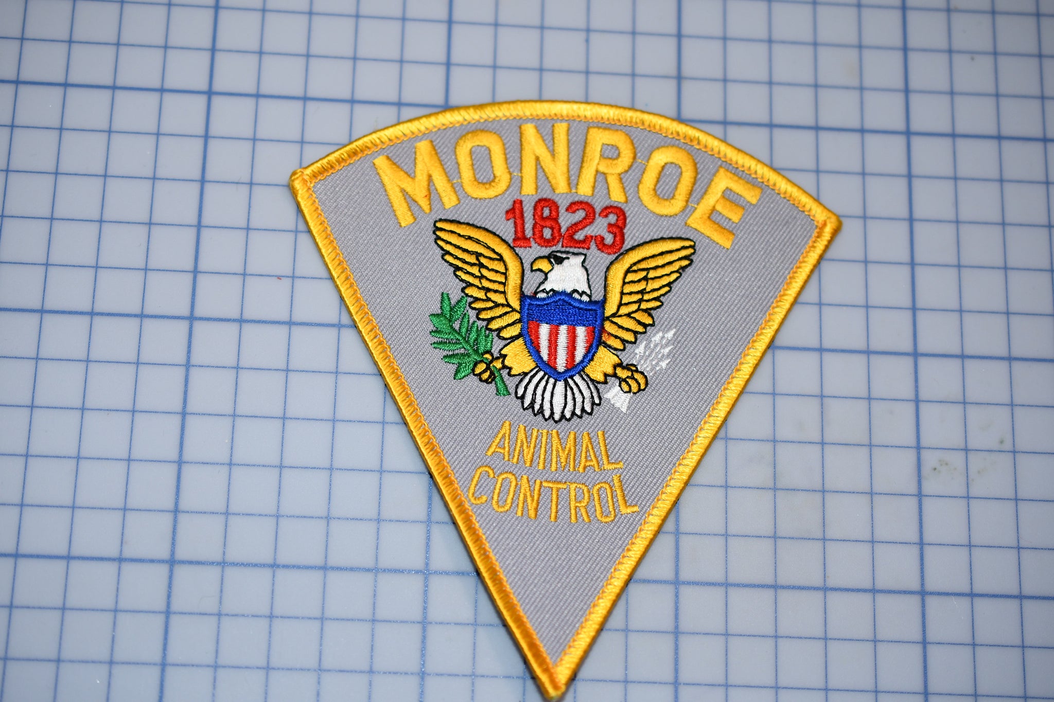 Monroe Connecticut Animal Control Patch (S5-1)