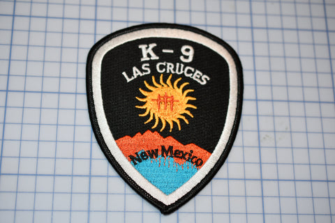 Las Cruses New Mexico Police K9 Patch (S5-1)