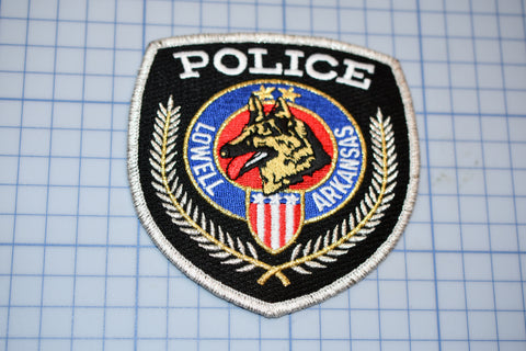 Lowell Arkansas Police K9 Patch (S5-1)